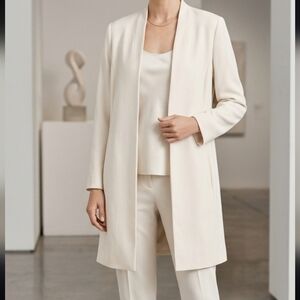 Eileen Fisher Drapey Tencel Stretch Jacket Sz M